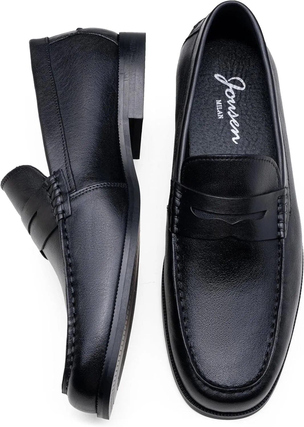 Jousen Men's Loafers Casual Slip On Shoes Soft Penny Loafers for Men Lightweight Driving Boat Shoes