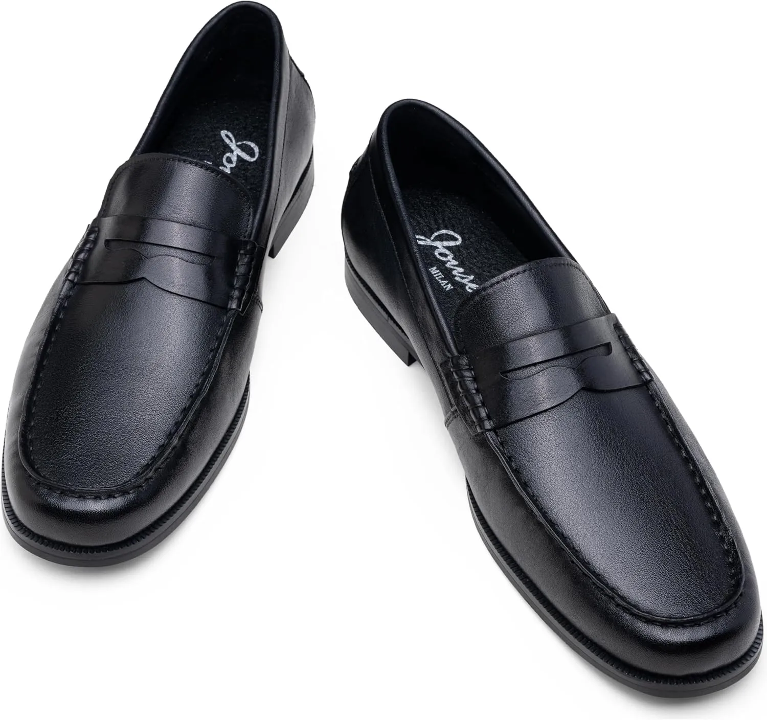 Jousen Men's Loafers Casual Slip On Shoes Soft Penny Loafers for Men Lightweight Driving Boat Shoes
