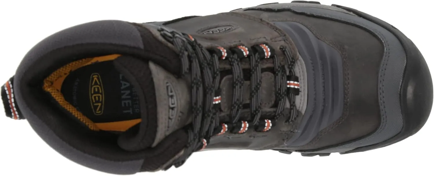 KEEN Men's Ridge Flex Mid Height Waterproof Hiking Boots
