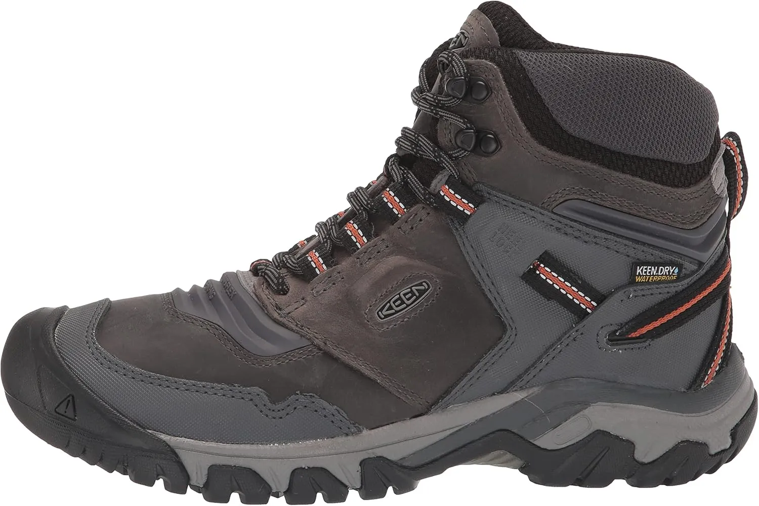 KEEN Men's Ridge Flex Mid Height Waterproof Hiking Boots