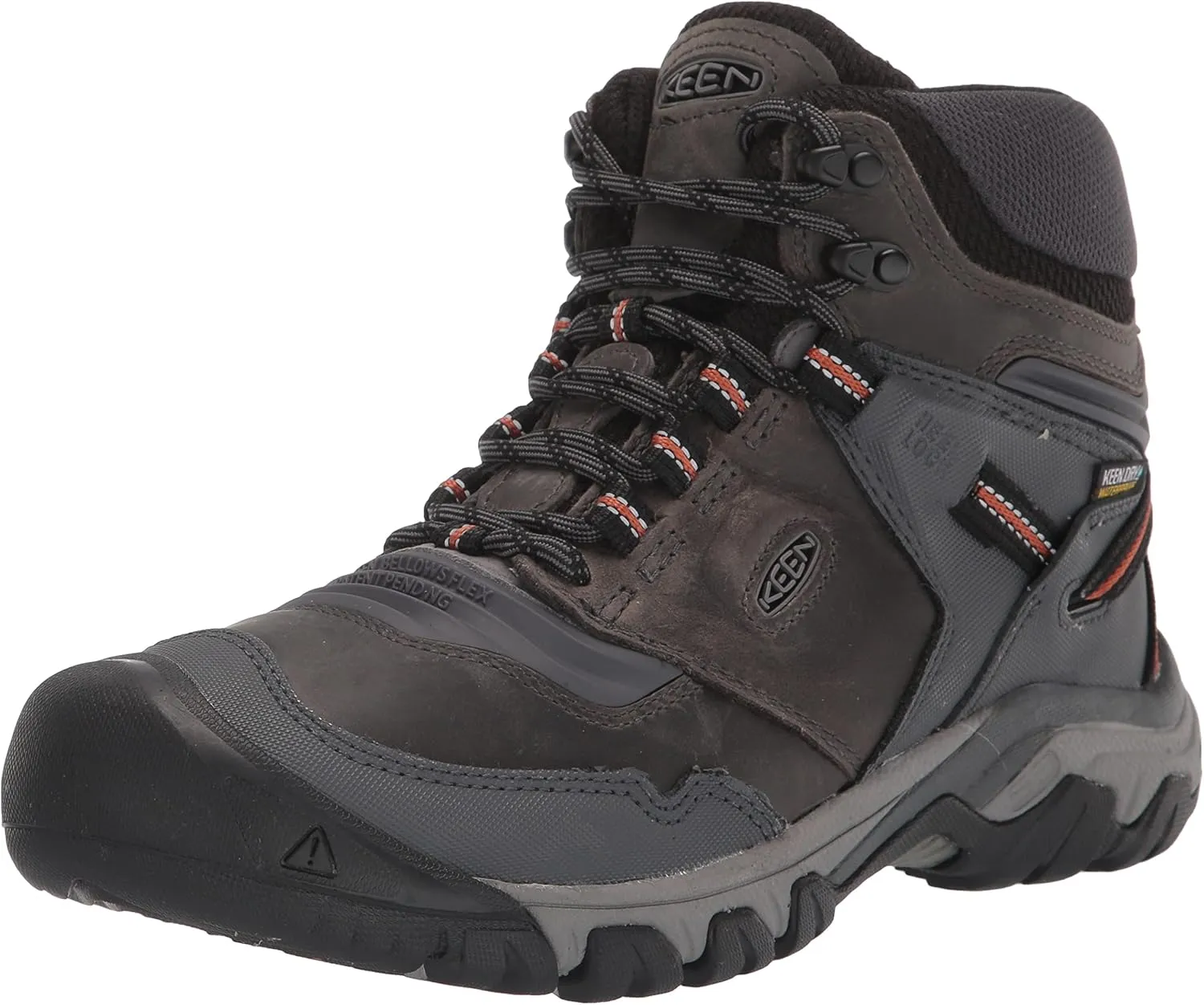 KEEN Men's Ridge Flex Mid Height Waterproof Hiking Boots