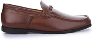 LIBERTYZENO Mens Genuine Leather Adults Tassel Loafer Slip On Dress Shoes for Prom Graduation