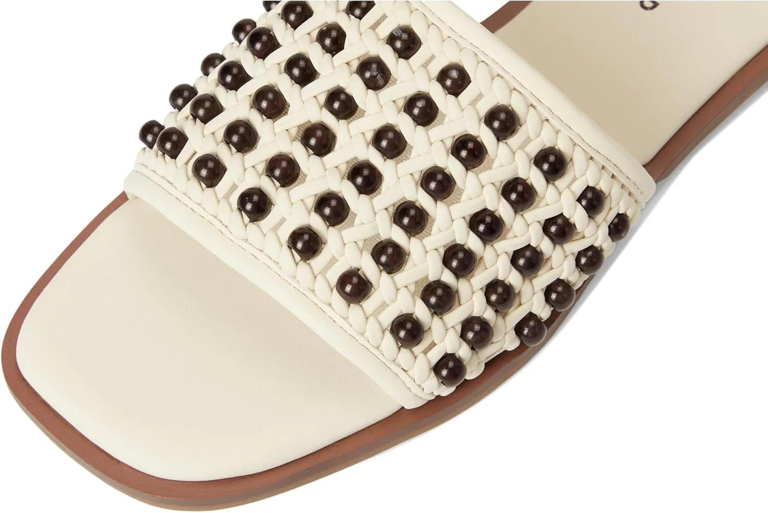 Lucky Brand Women's Gidya Beaded Flat Sandals