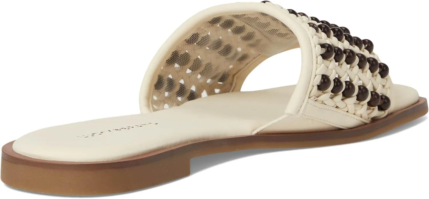 Lucky Brand Women's Gidya Beaded Flat Sandals
