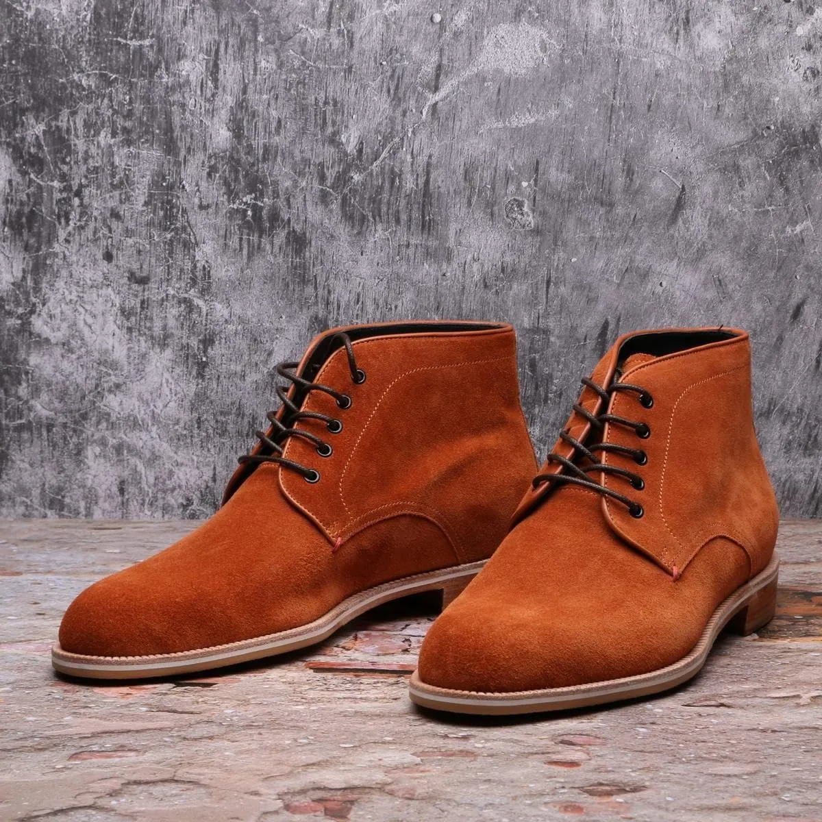 Men Ankle Boots Office Show Holiday Business Party For Club The First Layer Of Cowhide