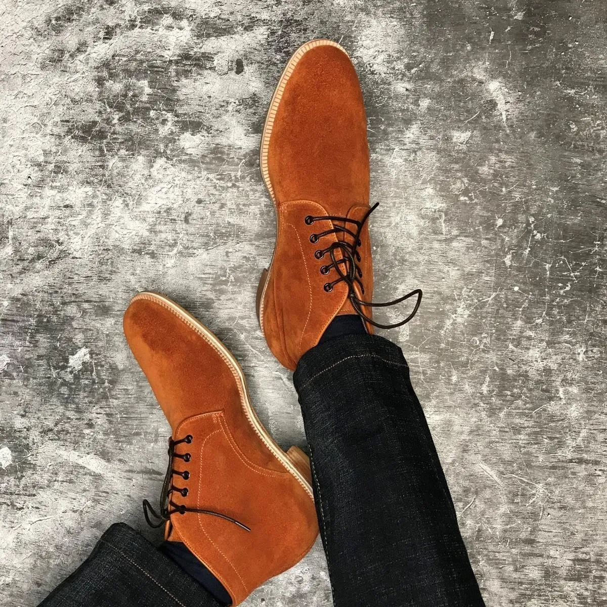 Men Ankle Boots Office Show Holiday Business Party For Club The First Layer Of Cowhide