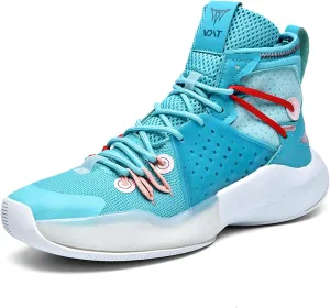 Men's High Top Basketball Shoes Fashion Running Sneakers Non Slip Training Athletic Shoes