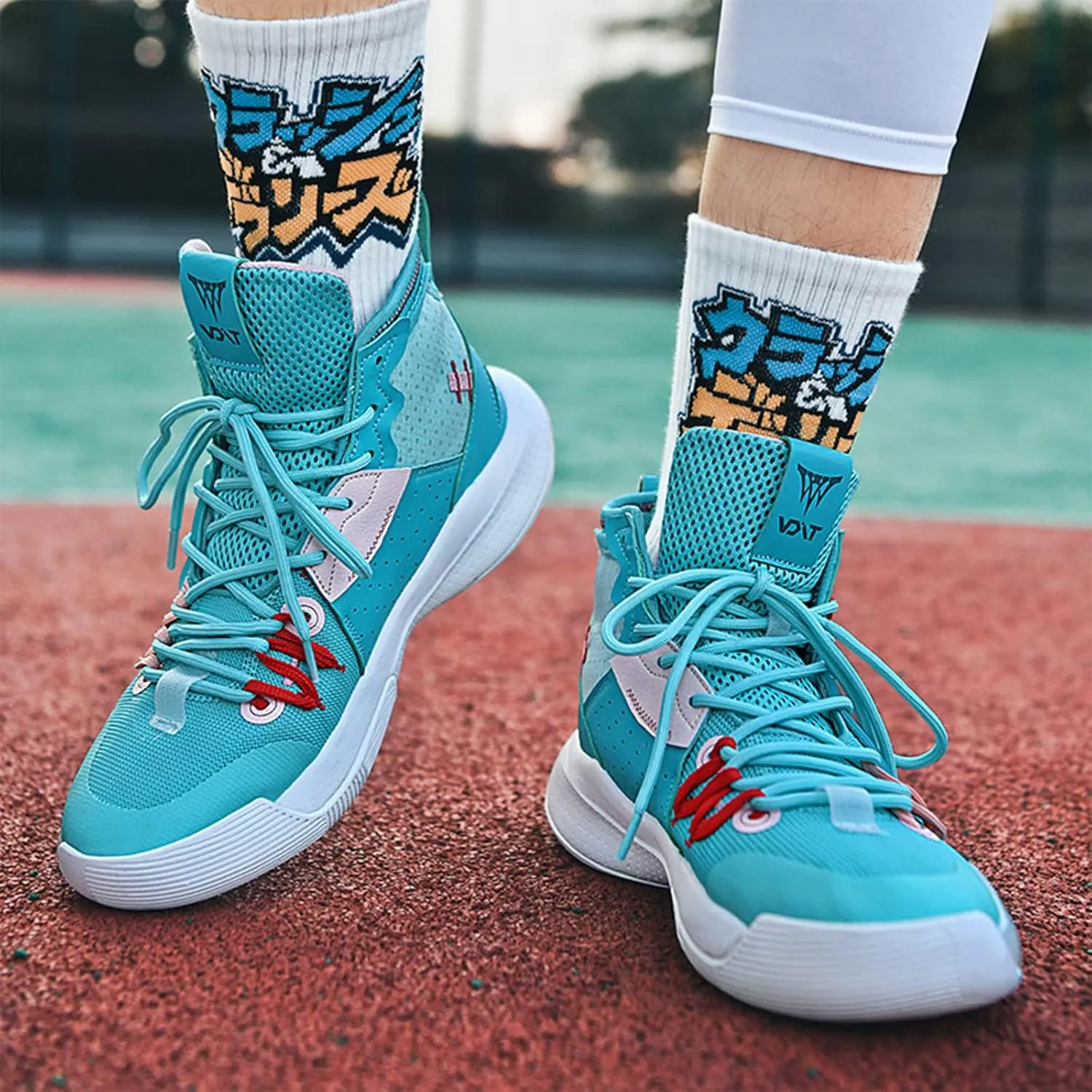 Men's High Top Basketball Shoes Fashion Running Sneakers Non Slip Training Athletic Shoes