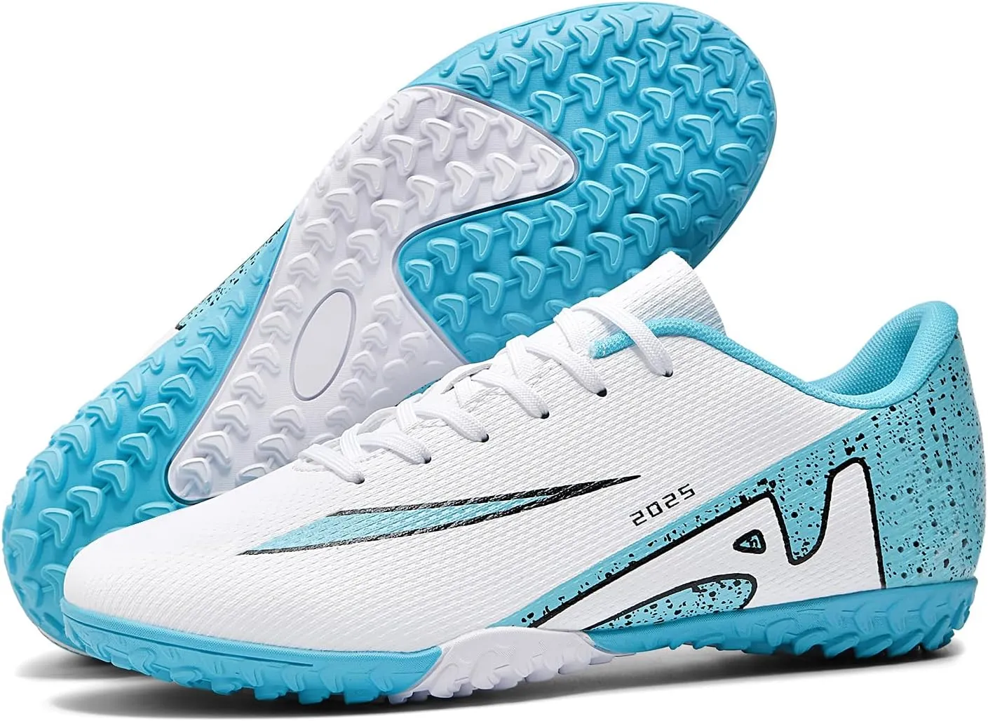 Mens Soccer Cleats Womens Indoor Soccer Shoes Wide Baseball Turf Shoes Adult Youth Rugby Shoes Big Boys Small Spikes AG TF Football Boots