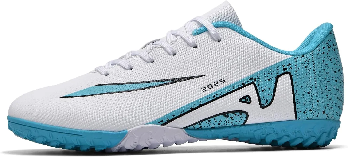 Mens Soccer Cleats Womens Indoor Soccer Shoes Wide Baseball Turf Shoes Adult Youth Rugby Shoes Big Boys Small Spikes AG TF Football Boots