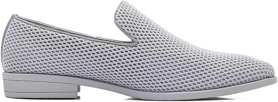 Mens Tuxedo Dress Loafers Slip On Formal Wedding Shoes
