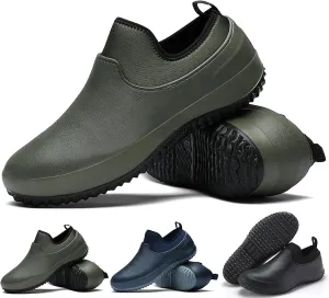 Non Slip Work Shoes for Women Men Waterproof Chef Shoes Garden Shoes