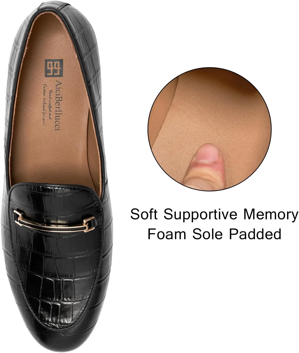 Penny Loafers for Women Comfort Flat Shoes Slip-on Women Loafers Shoes Casual…