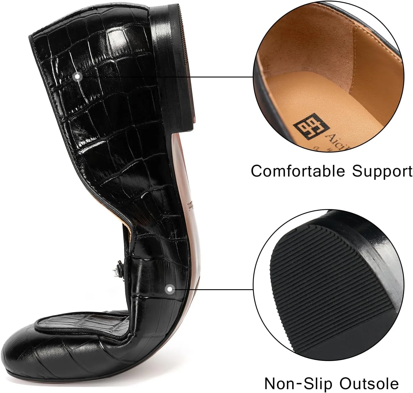 Penny Loafers for Women Comfort Flat Shoes Slip-on Women Loafers Shoes Casual…