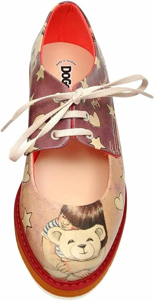 Personalize Your Life - PENCY Printed Retro Ballerinas - Casual,Elegant and Original Style - Vegan, Handmade, Environmentally Friendly, Breathable