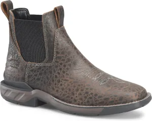 PHANTOM RIDER Crestone 6" Romeo Wide Square Toe Work Boots for Men with Carib Dusky Leather Upper, Oil- and Slip-Resistant Outsole, EH-Rated Work Boot