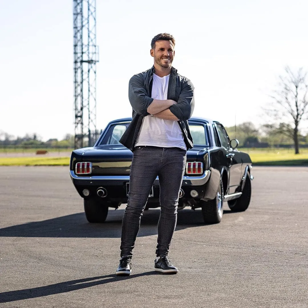 Piloti Driving Shoes for Men, Avenue Italian Leather Driving Performance Everyday Sneakers for Men