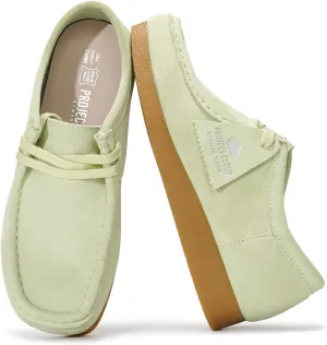 Project Cloud Genuine Leather Womens Shoes - Memory Foam Insole Oxford Shoes for Women Footwear - Lightweight Anti-Slip Sole Casual Work Loafers with Lace (Wally)