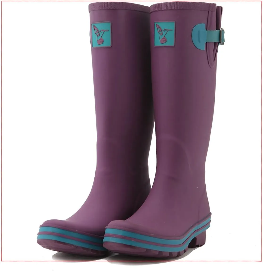 Rain Boots For Women Waterproof Boots Garden Shoes Outdoor Use with Comfortable Insole Knee High Rubber Rain Boot Gumboots Rain Footwear Wellies