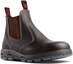 Red Back Boots UBOK Dark Brown Soft Toe Size 9.5 US/ 8.5 AU (on pull tags)