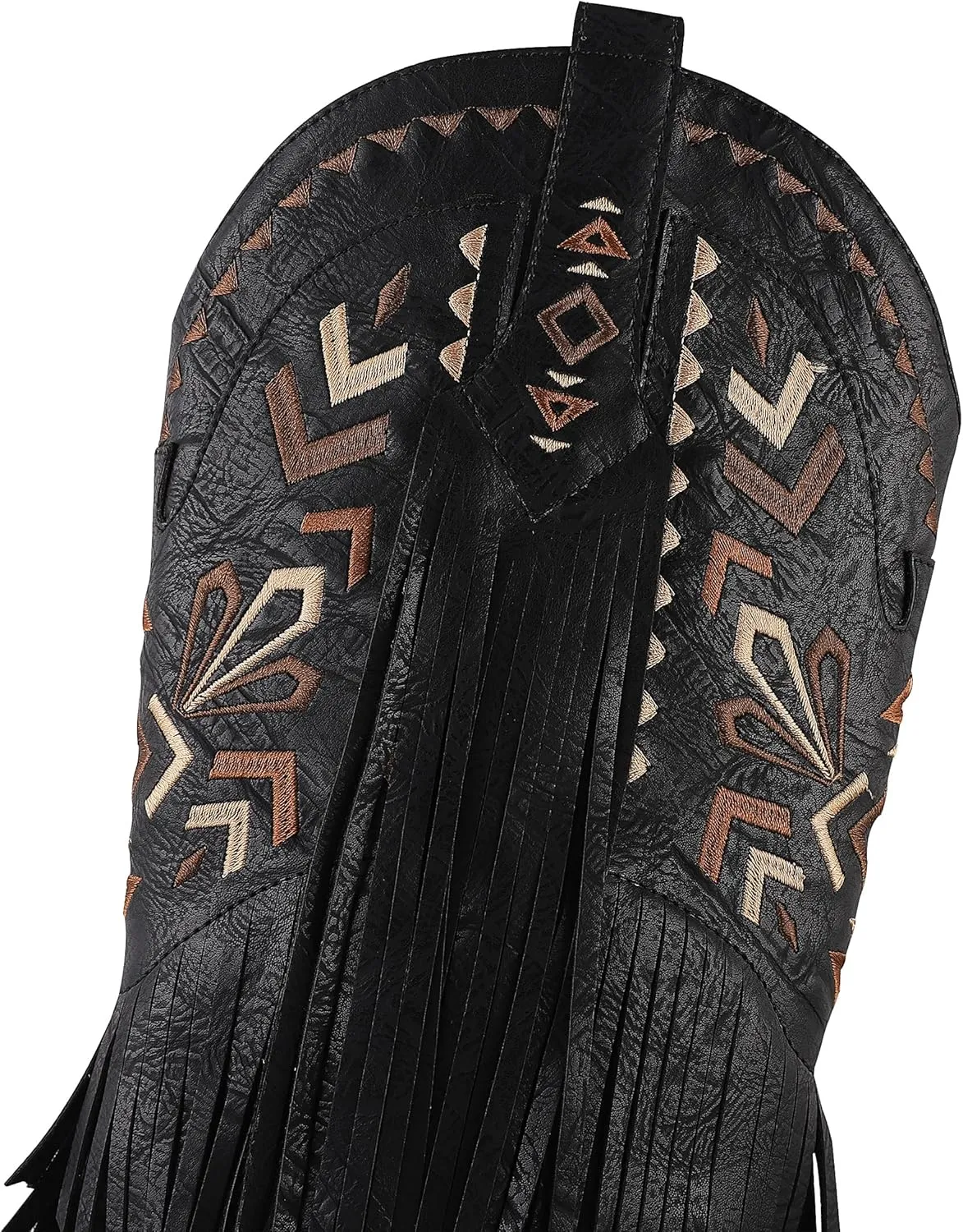 SaraIris Women's Cowgirl Boots Knee High Fringe Boots