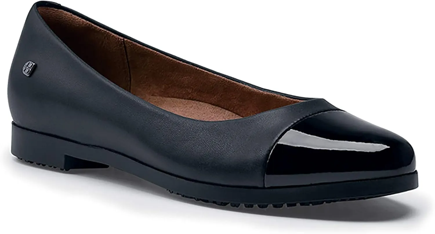 Shoes for Crews Darcy, Women's Slip Resistant Food Service Work Flats