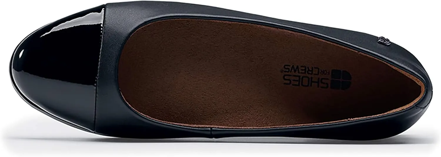 Shoes for Crews Darcy, Women's Slip Resistant Food Service Work Flats