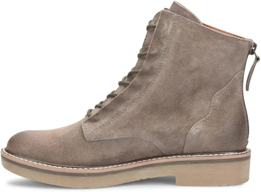 softspots Men's Renny Italian Suede Slip-Resistant Boots with Back Zipper