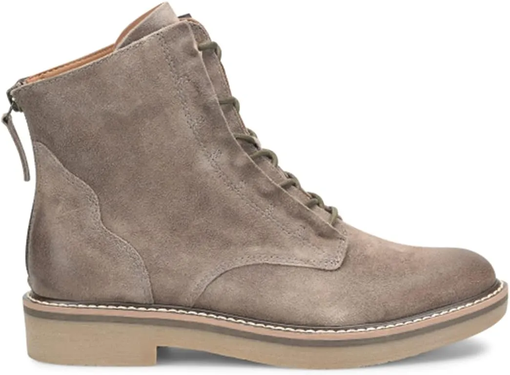 softspots Men's Renny Italian Suede Slip-Resistant Boots with Back Zipper