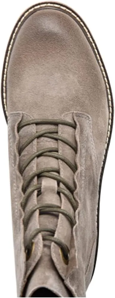 softspots Men's Renny Italian Suede Slip-Resistant Boots with Back Zipper