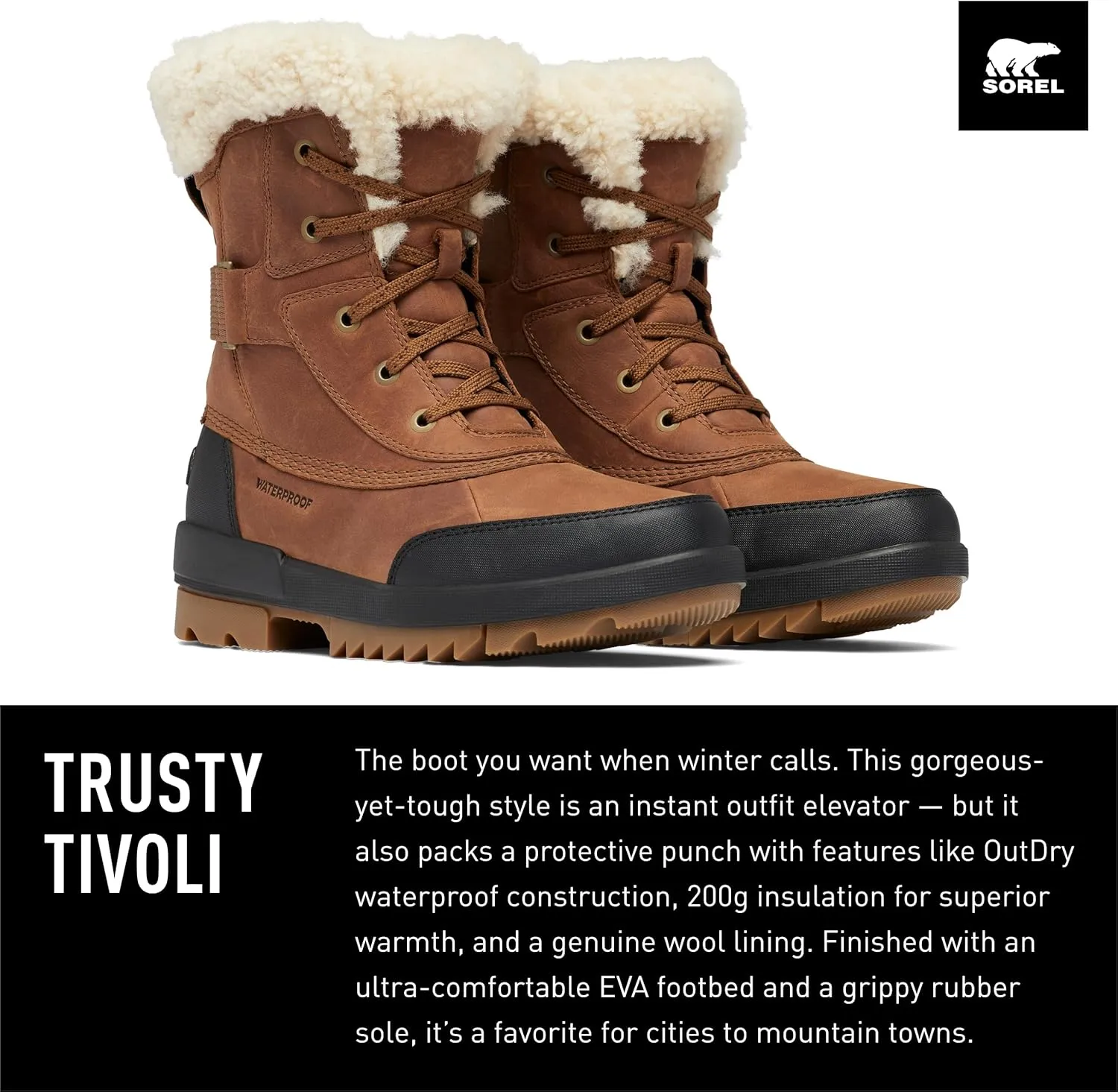 Sorel Tivoli IV Parc Waterproof Women's Boots