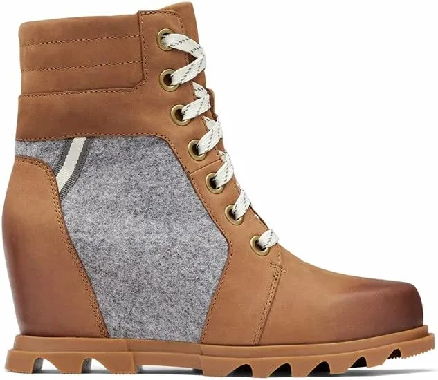 Sorel Women's Joan of Arctic Wedge III Lexie Boot — Waterproof Leather Wedge Boots