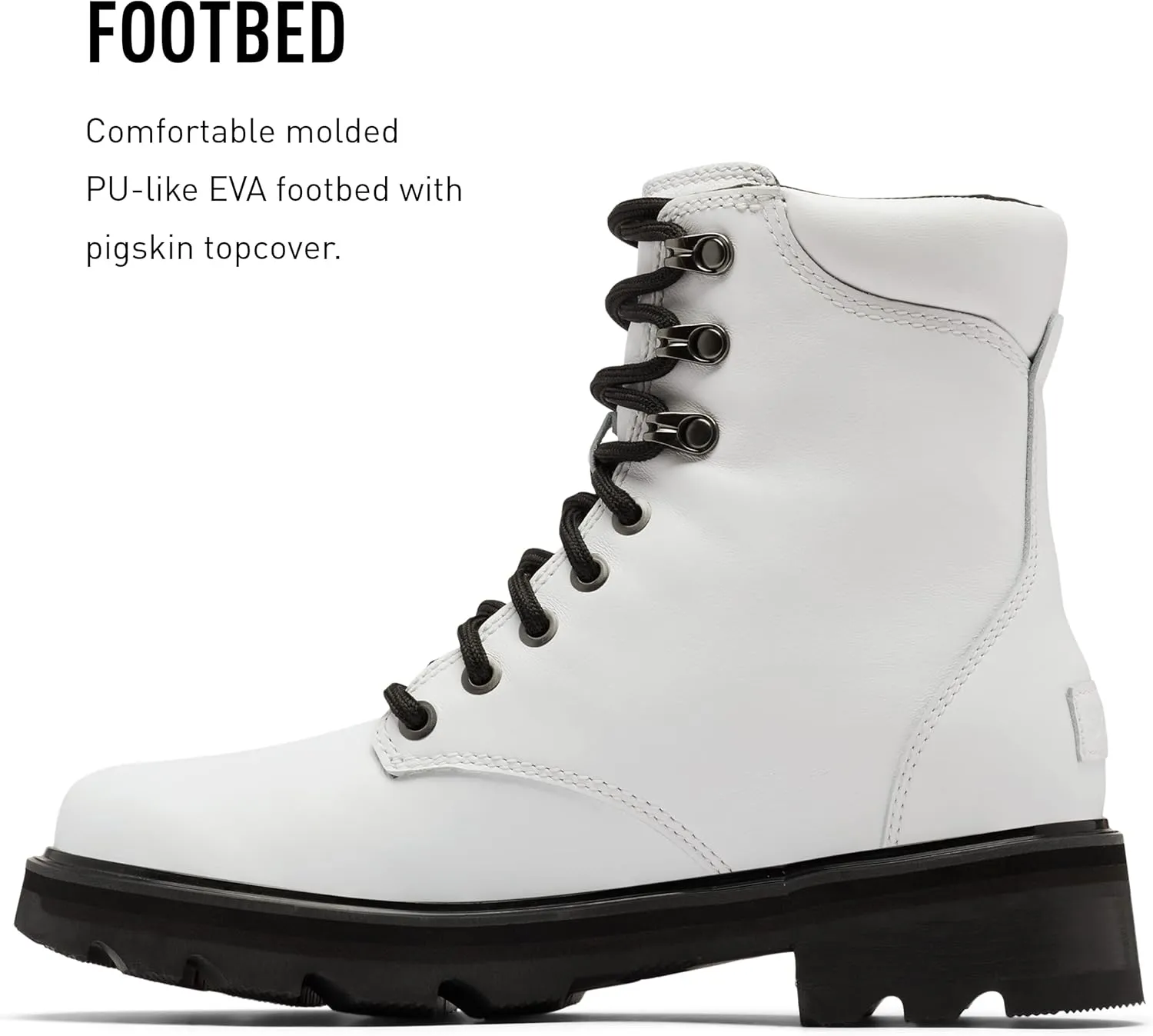 SOREL Women's Lennox Lace Waterproof Boots