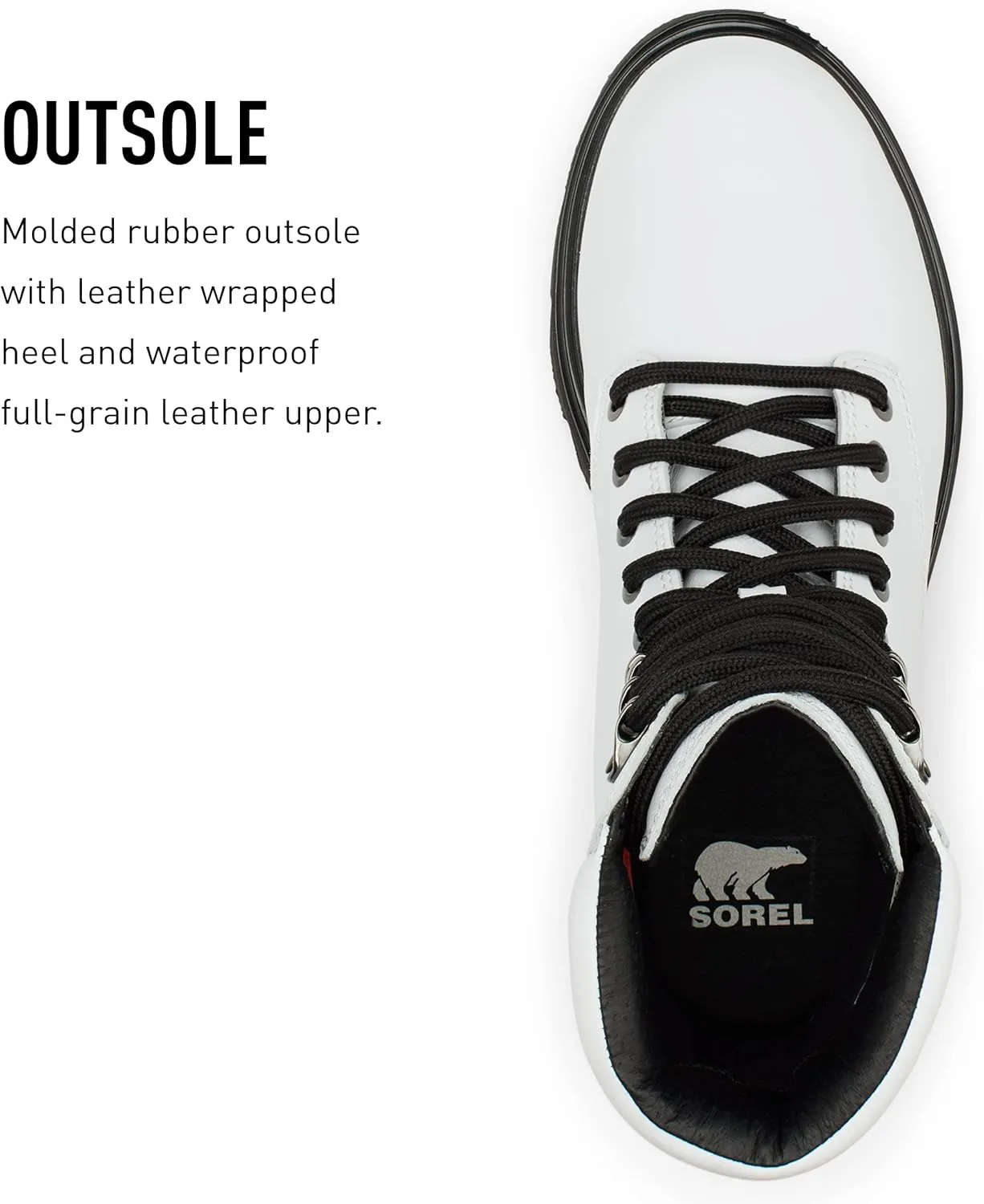 SOREL Women's Lennox Lace Waterproof Boots