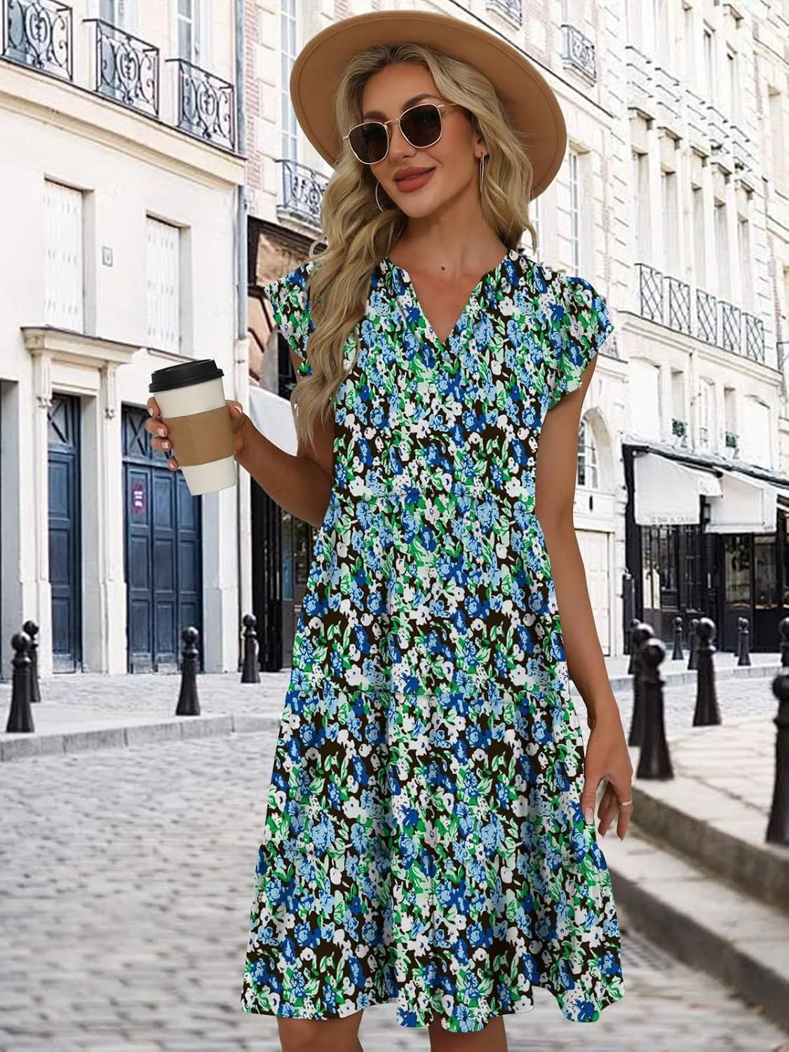 Summer Dresses for Women 2025 Elegant Classy Casual Plus Size Spring Midi Fashion Dress S-XXL