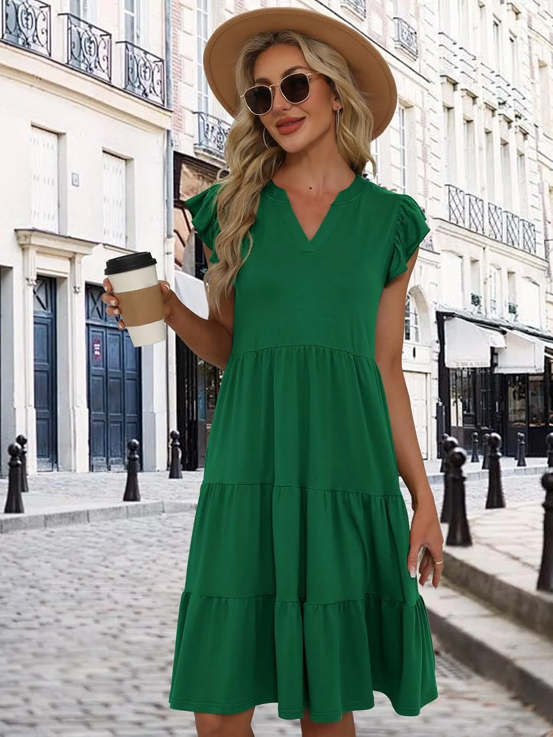 Summer Dresses for Women 2025 Elegant Classy Casual Plus Size Spring Midi Fashion Dress S-XXL