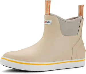 SUREWAY Women's Deck Boots Professional Non-Slip Fishing & Ankle Deck Boot Waterproof Rain Boots