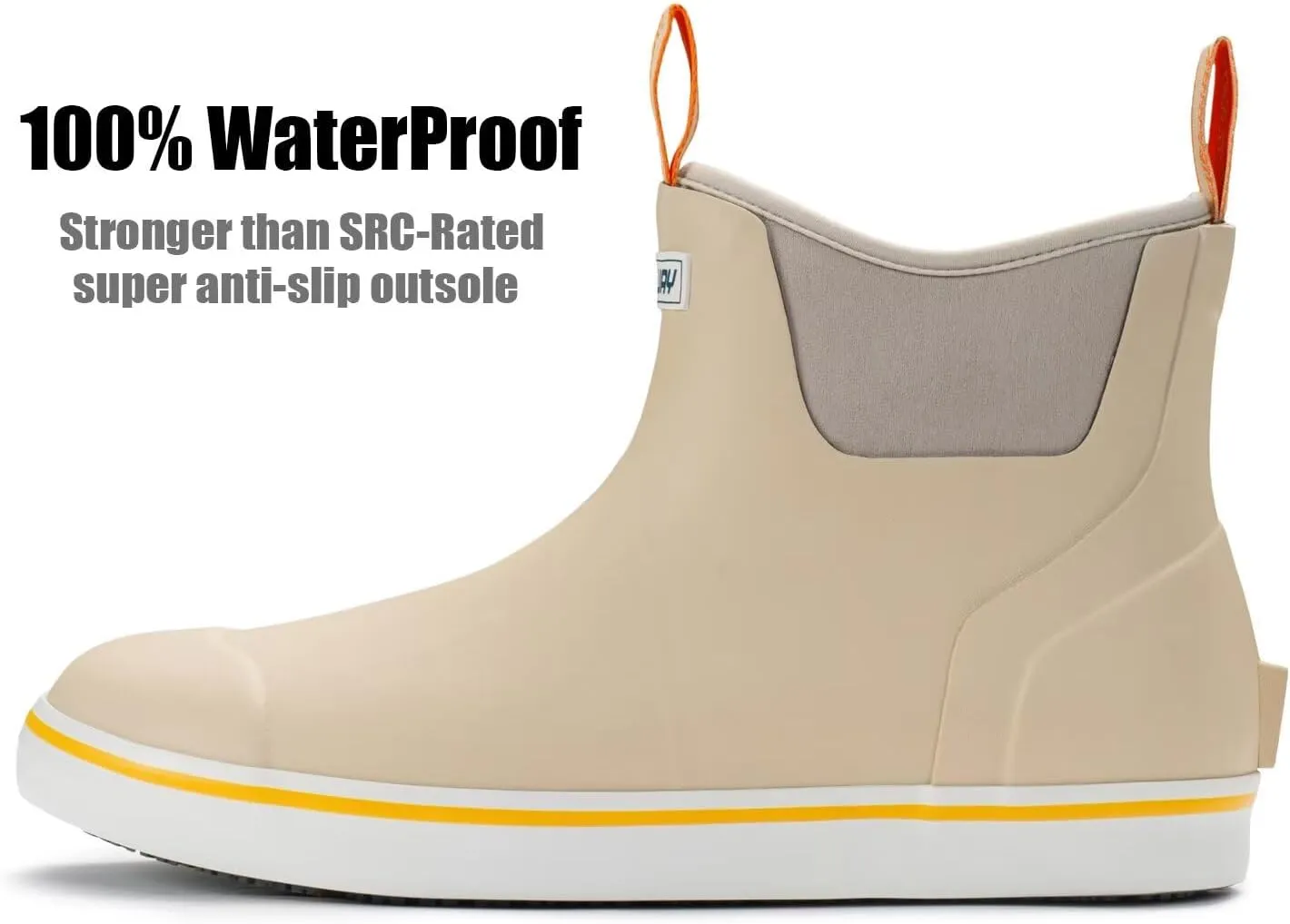 SUREWAY Women's Deck Boots Professional Non-Slip Fishing & Ankle Deck Boot Waterproof Rain Boots