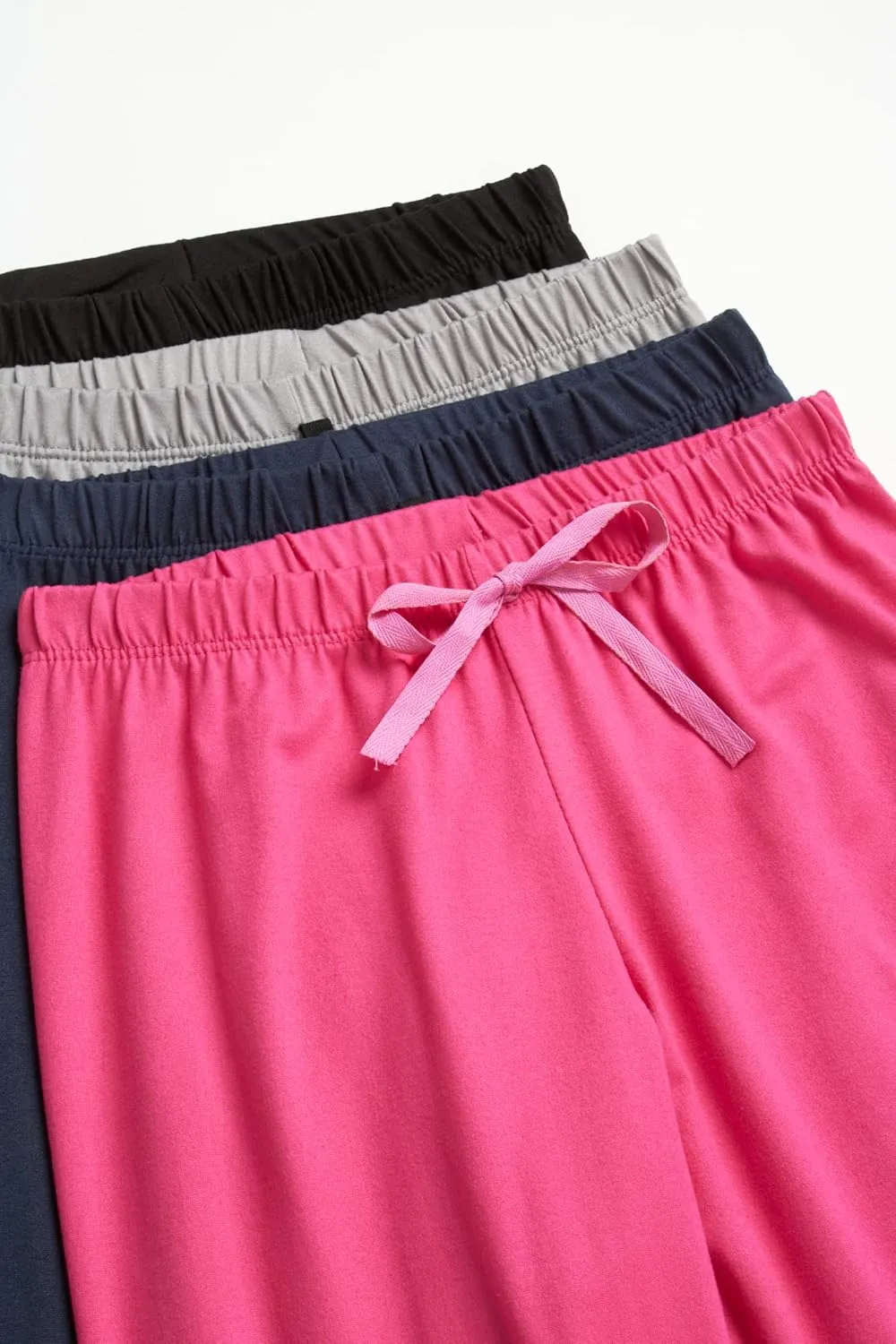 Sweet Hearts Girls Sweatpants - 4 Pack Super Soft Girls' Activewear Performance Jogger Pants: Made in USA (Sizes: 7-16)