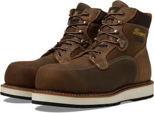 Thorogood Iron River 6” Leather Waterproof Work Shoes for Men with Composite Safety Toe Oil and Slip-Resistant Outsole