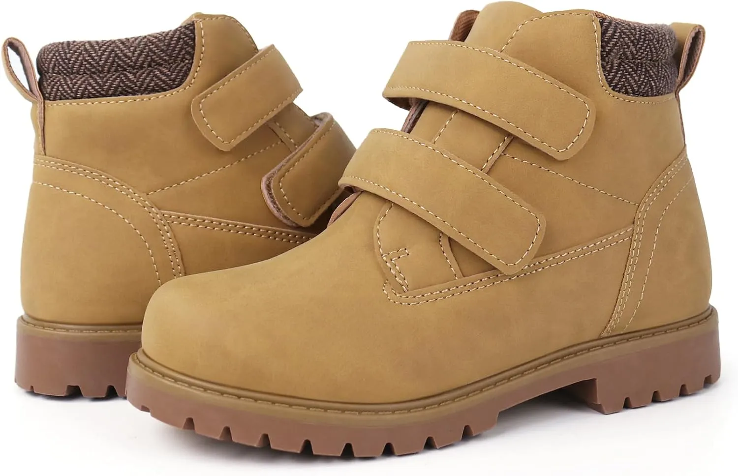 Tobfis Kids Waterproof Strap Work Boots (Toddler/Little Kid/Big Kid)