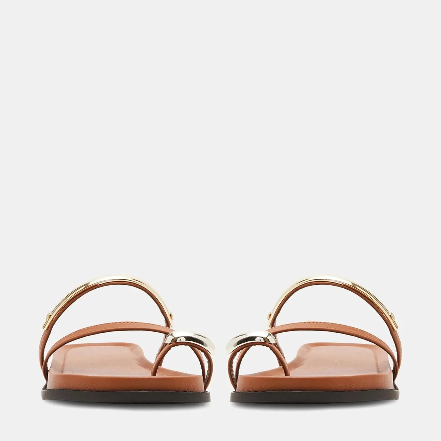 Toe Ring Thong Sandals for Women Open Toe Strappy Flat Sandals Casual Summer Dressy Beach Slide Sandals