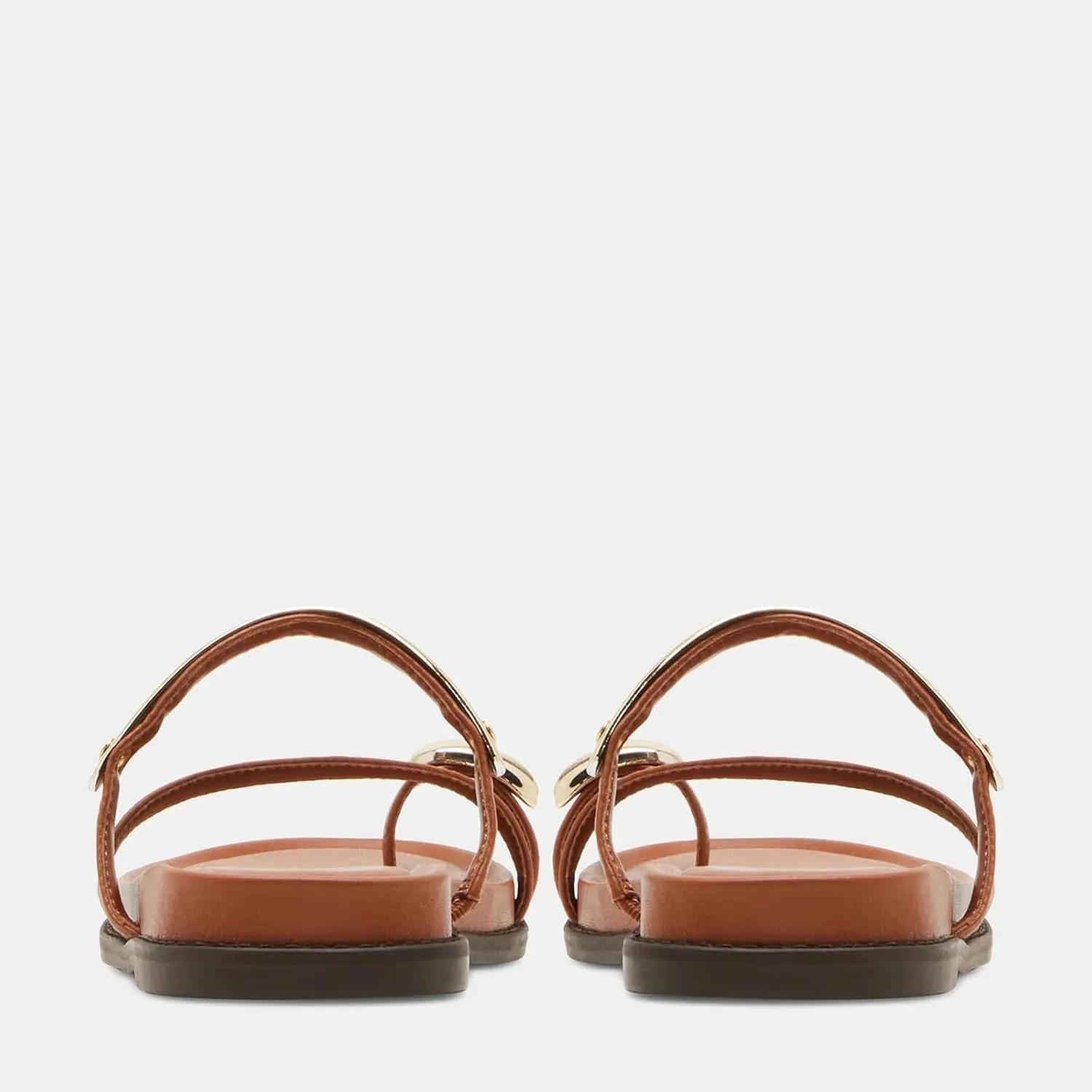 Toe Ring Thong Sandals for Women Open Toe Strappy Flat Sandals Casual Summer Dressy Beach Slide Sandals