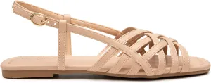 Trary Women's Flat Sandals Gladiator Sandals for Women Comfortable Ankle Strap Sandals Casual Fisherman Strappy Sandals for Women Dressy Summer Beach Shoes