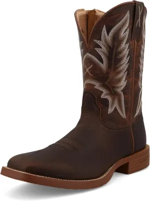 Twisted X Men's 11" Tech X Boot, Wide Square Toe with Tech X
