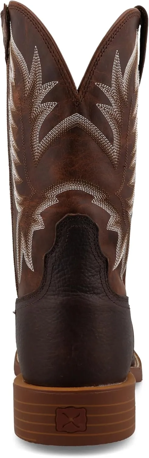 Twisted X Men's 11" Tech X Boot, Wide Square Toe with Tech X