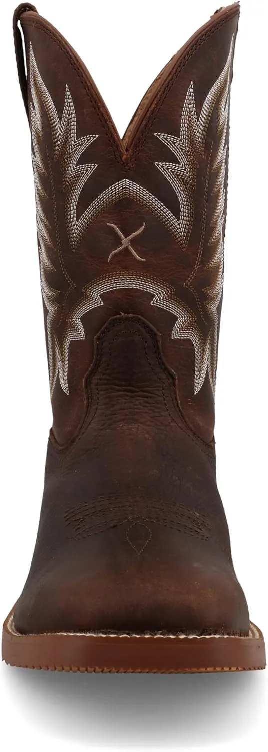 Twisted X Men's 11" Tech X Boot, Wide Square Toe with Tech X