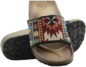 TX8829 Women’s Sandals – Comfortable Lightweight Slip-On Slides with Soft Footbed | Open Toe, Arch Support, Non-Slip Sole for Casual, Indoor, Outdoor, and Summer Wear