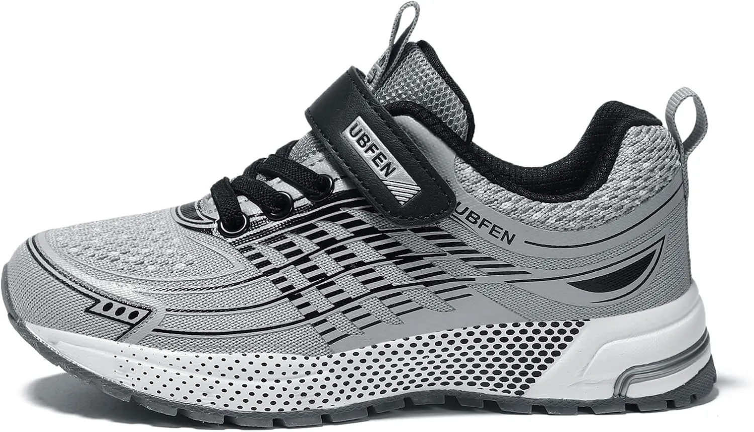 UBFEN Kids Sneakers Boys Girls Tennis Shoes for Running Athletic Walking Gym Sports Lightweight Breathable