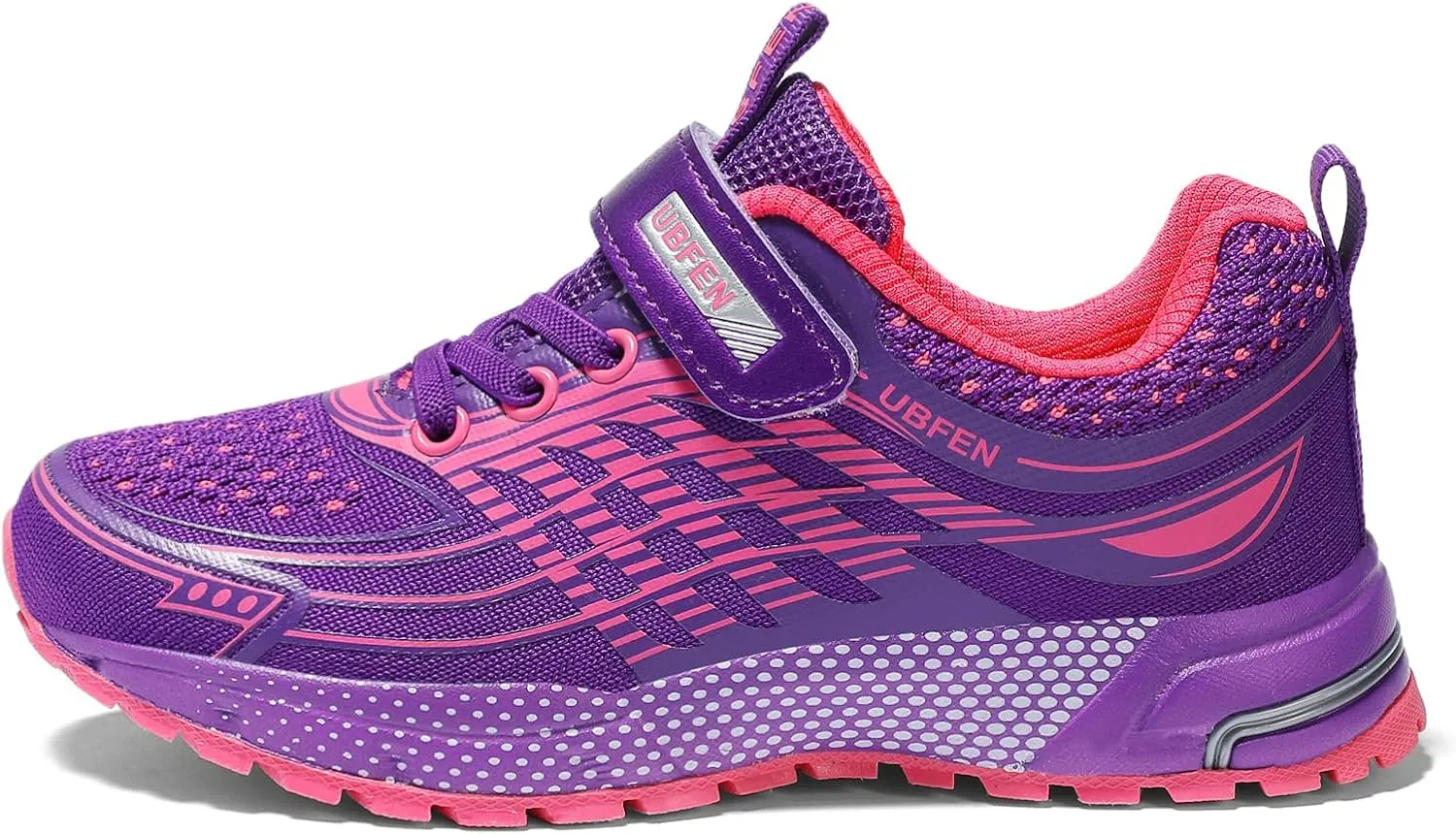 UBFEN Kids Sneakers Boys Girls Tennis Shoes for Running Athletic Walking Gym Sports Lightweight Breathable
